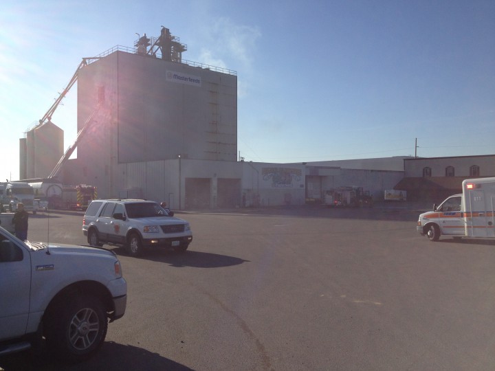 An early Monday morning fire at Masterfeeds is now put out according to the Regina Fire department.