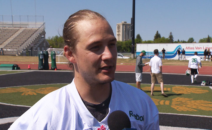 The Saskatchewan Roughriders announced they have released receiver Scott McHenry.