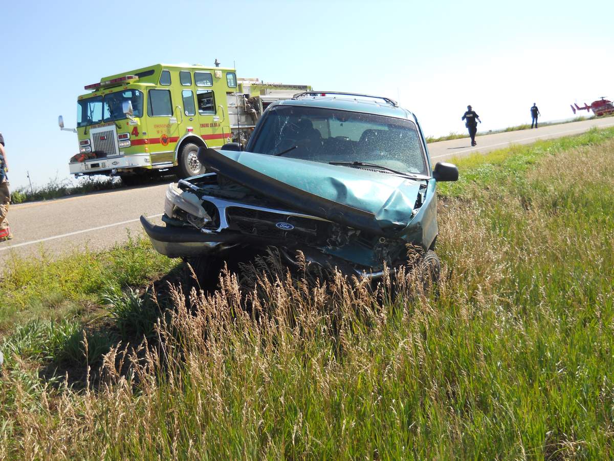 UPDATE: Head-on crash near Moose Jaw sends 6 to hospital - image