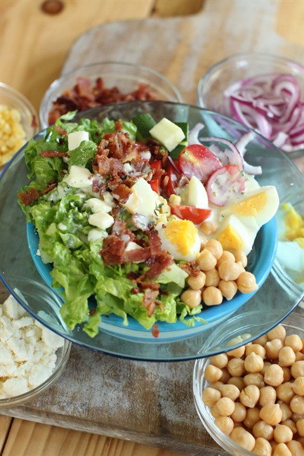 Making the most of summer's vegetable glut with a Cobb salad