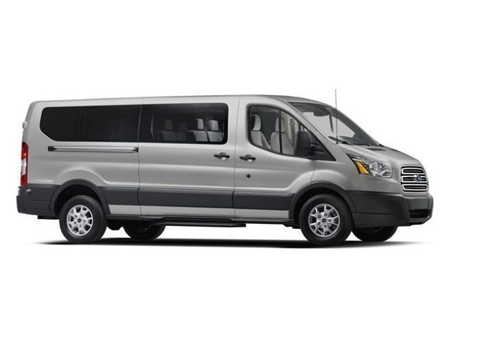 Niagara police are seeking a grey 2015 Ford passenger van similar to the one shown here.
