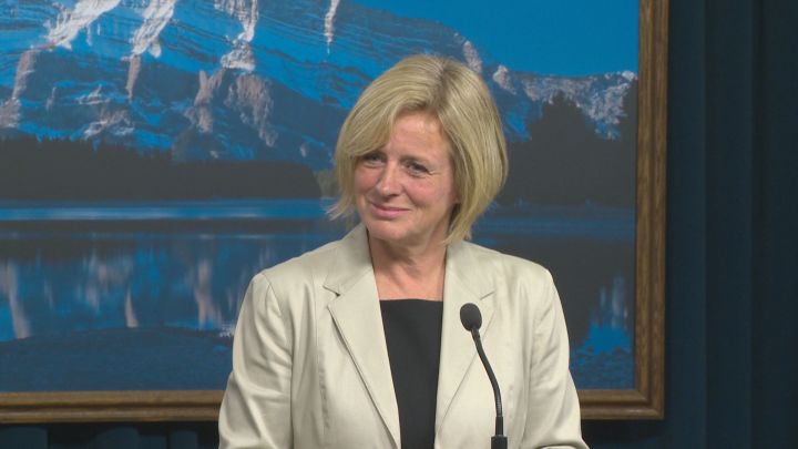 Alberta Premier Rachel Notley.