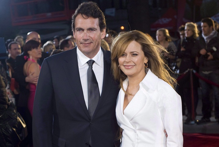 Parti Quebecois Leader Pierre Karl Peladeau will marry longtime partner Julie Snyder in Quebec City August 15. Peladeau and Snyder are shown arriving at the Gala Artis in Montreal Sunday, April, 22, 2012.