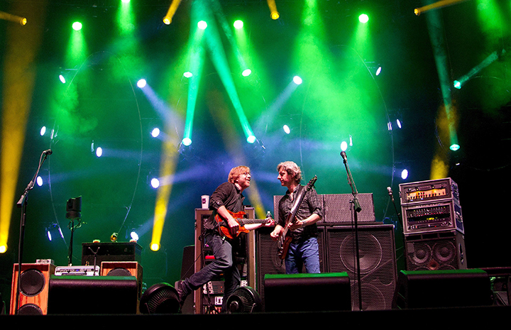 File photo: Phish performs during the Bonnaroo Music and Arts Festival in Manchester, Tenn., Sunday, June 10, 2012.