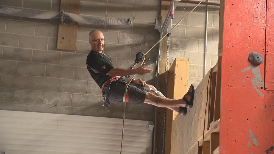 90 Manitobans will rappell down one of the tallest buildings in Winnipeg for charity. 
