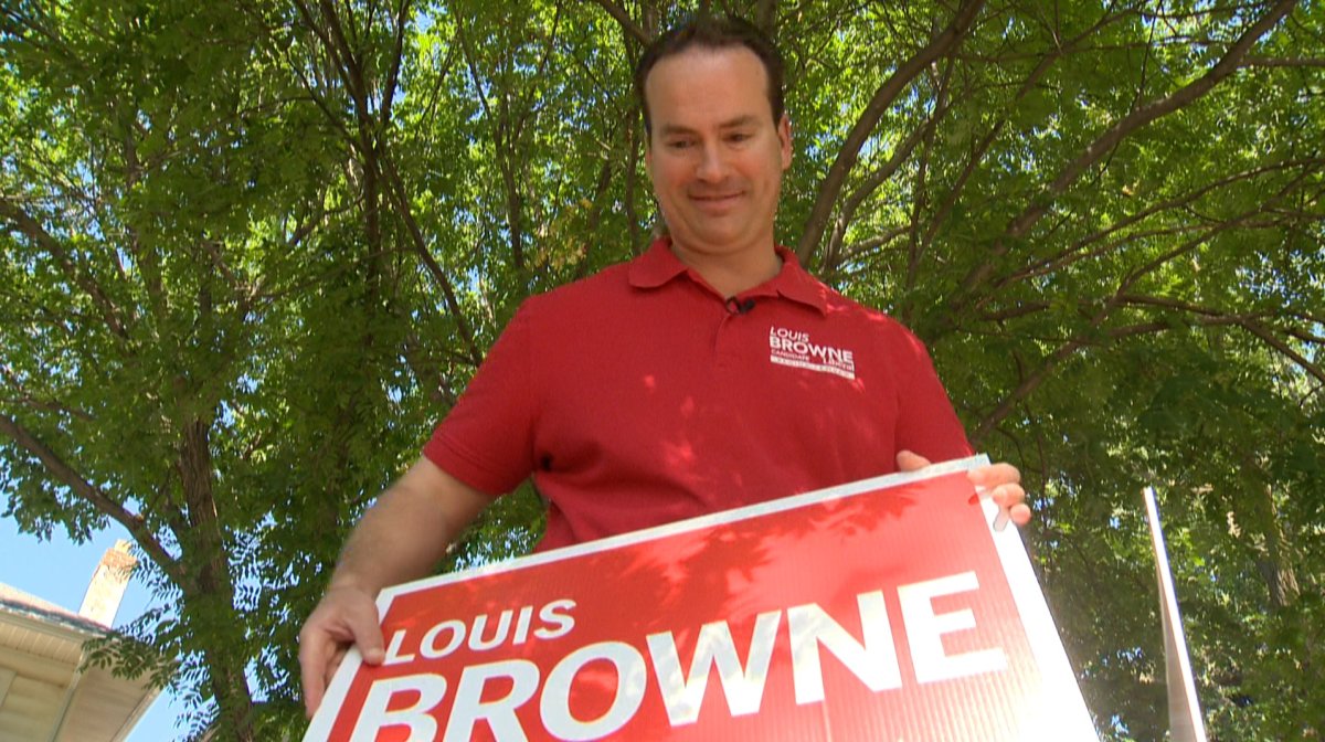 Regina-Lewvan Liberal candidate Louis Browne says he's been campaigning since October.