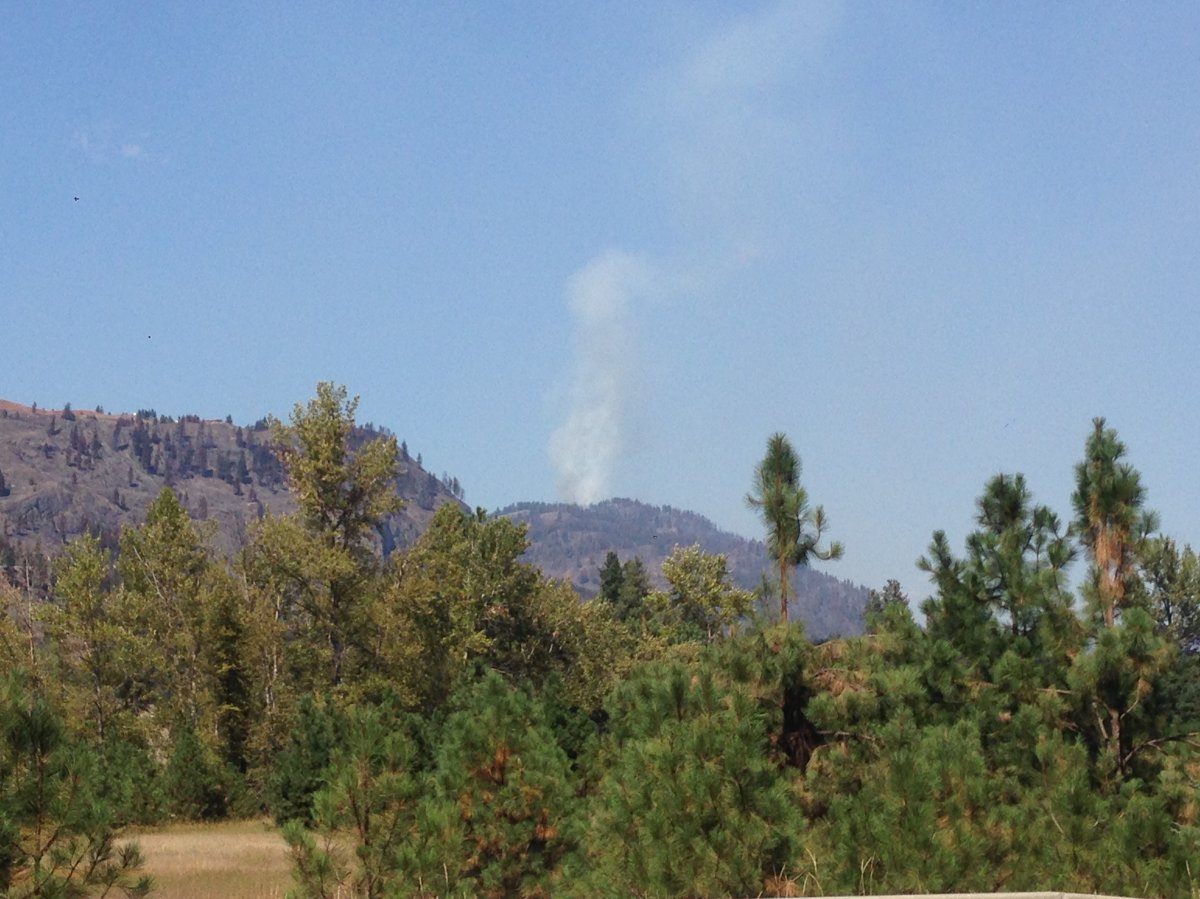Another fire near Rock Creek - image