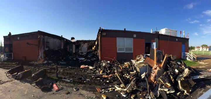 Seven portables destroyed in south Edmonton school fire - Edmonton ...