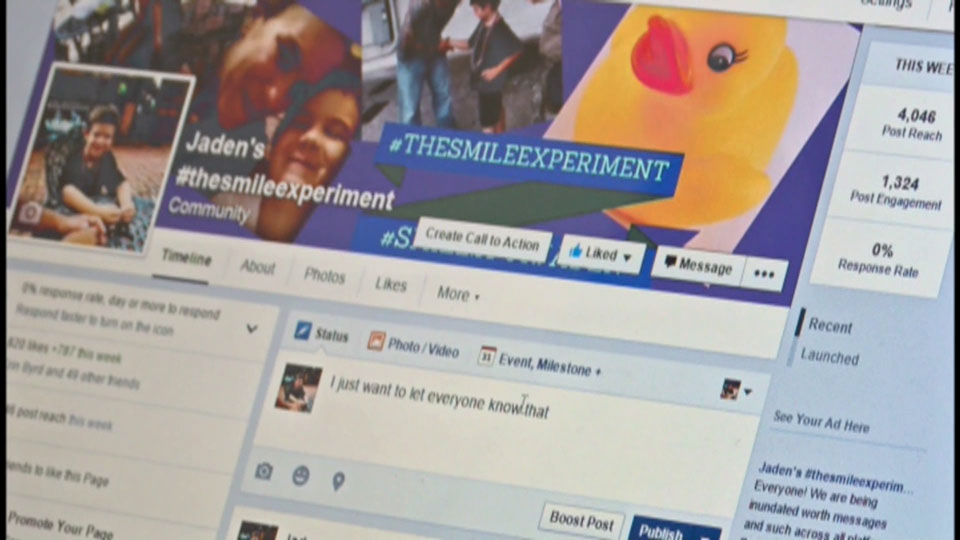 6-year-old Georgia boy starts #TheSmileExperiment after losing parents - image