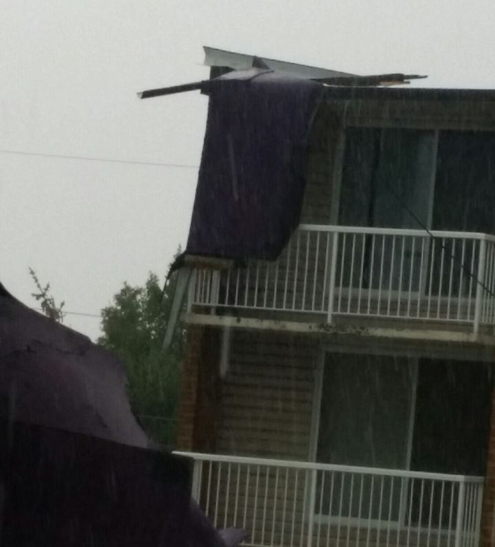 Calgary storm roof