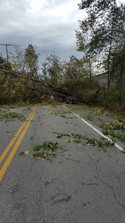 PHOTOS: Largest South Coast storm in a decade causes mass power outages ...