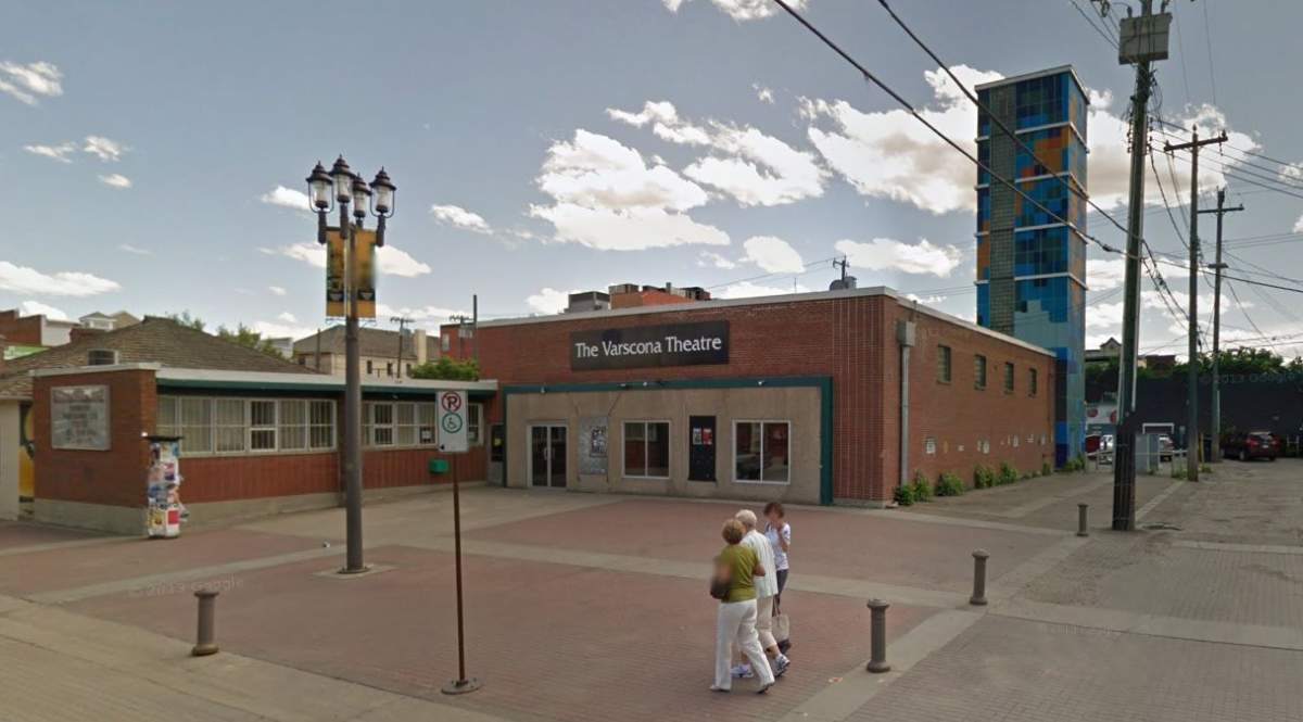 The Varscona Theatre in Edmonton, as seen from Google Streetview.