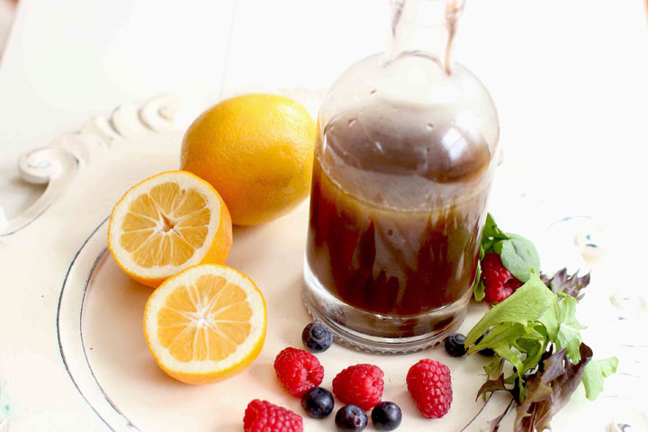 This March 9, 2015 shows a vinaigrette dressing in Concord, N.H.