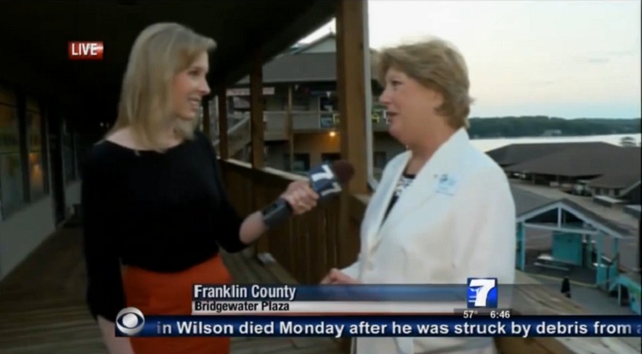 Vicki Gardner, right, was speaking with Roanoke, Va. TV reporter Alison Parker, when a gunman opened fire. Parker and her cameraman, Adam Ward, were killed, but Gardner survived after suffering a gunshot wound to her back. 