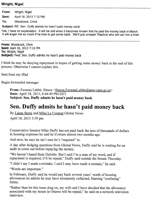 5 things we learned from Nigel Wright’s emails in the Duffy trial - image