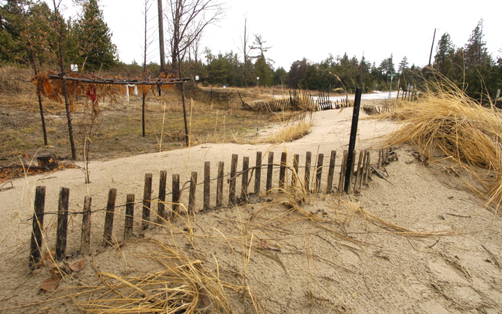 An arbour was erected at the spot in the former Ipperwash Provincial Park where native protester Dudley George was felled by an OPP sniper. The Chippewas of Kettle and Stony Point First Nation says it has ratified an agreement in the dispute with the federal government.