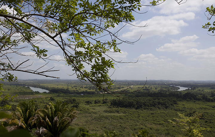 A view of La Pasion River in Sayaxche, in northern Guatemala on Friday, Feb. 22, 2013.