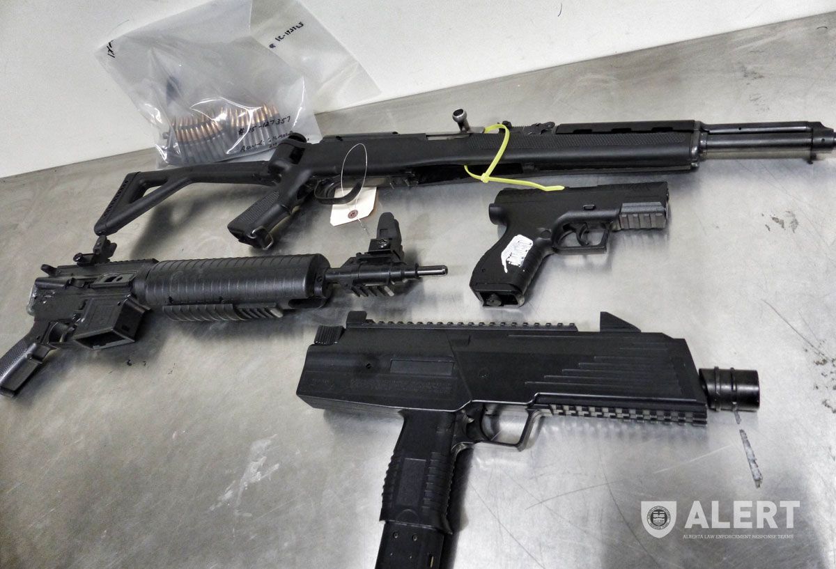 A joint investigation between Alberta Law Enforcement Response Teams (ALERT) and Edmonton Police Service (EPS) led to the seizure of a loaded SKS semi-automatic carbine from a suspected drug dealer.