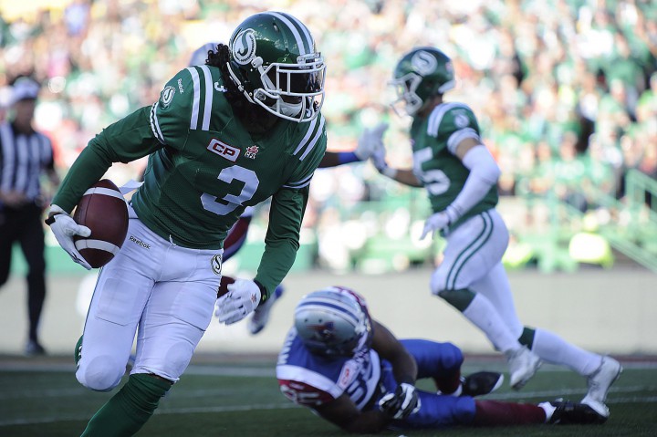 Riders linebacker Macho Harris has been named a Shaw CFL Top Performer for week 14.