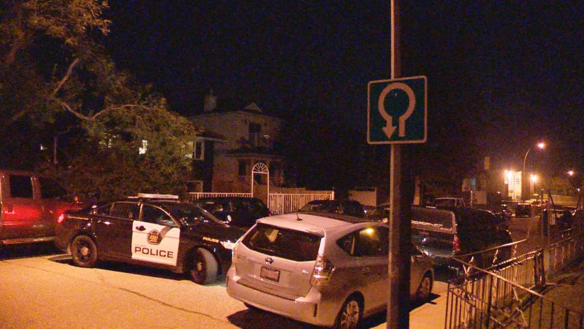 Police investigate a stabbing in the 1400 block of 39 Street S.W. on Wednesday, Sept. 10, 2015. 