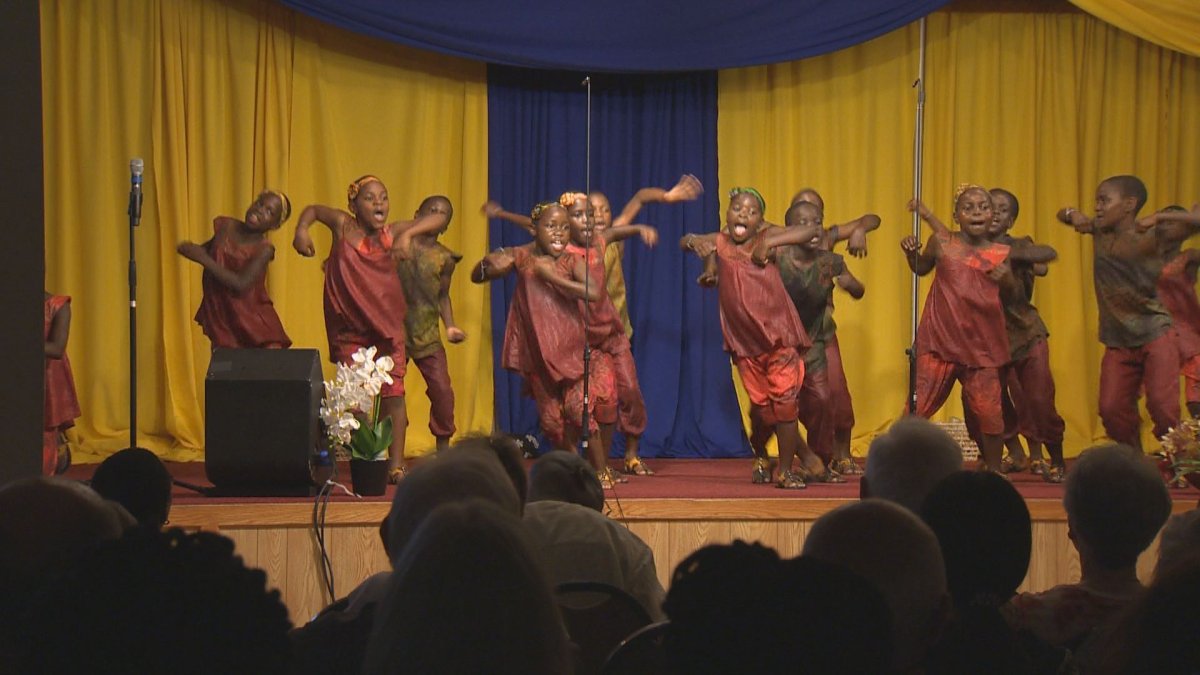 The African Children's Choir performed in Winnipeg at Immanuel Church on Friday.