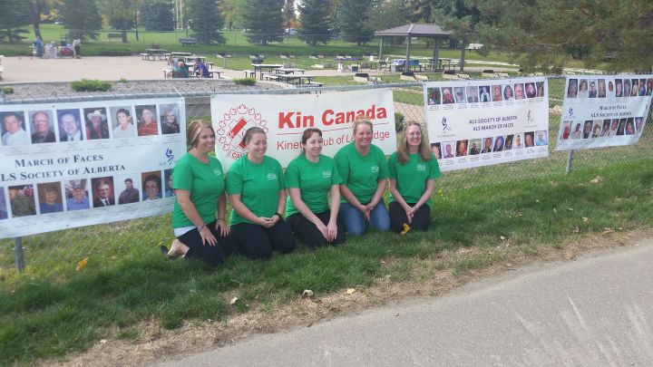 Organizers of the Lethbridge WALK for ALS