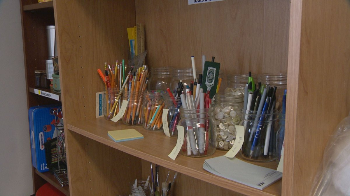 The Art Supply Exchange accepts donations of art and craft material to give them a second lease on life.
