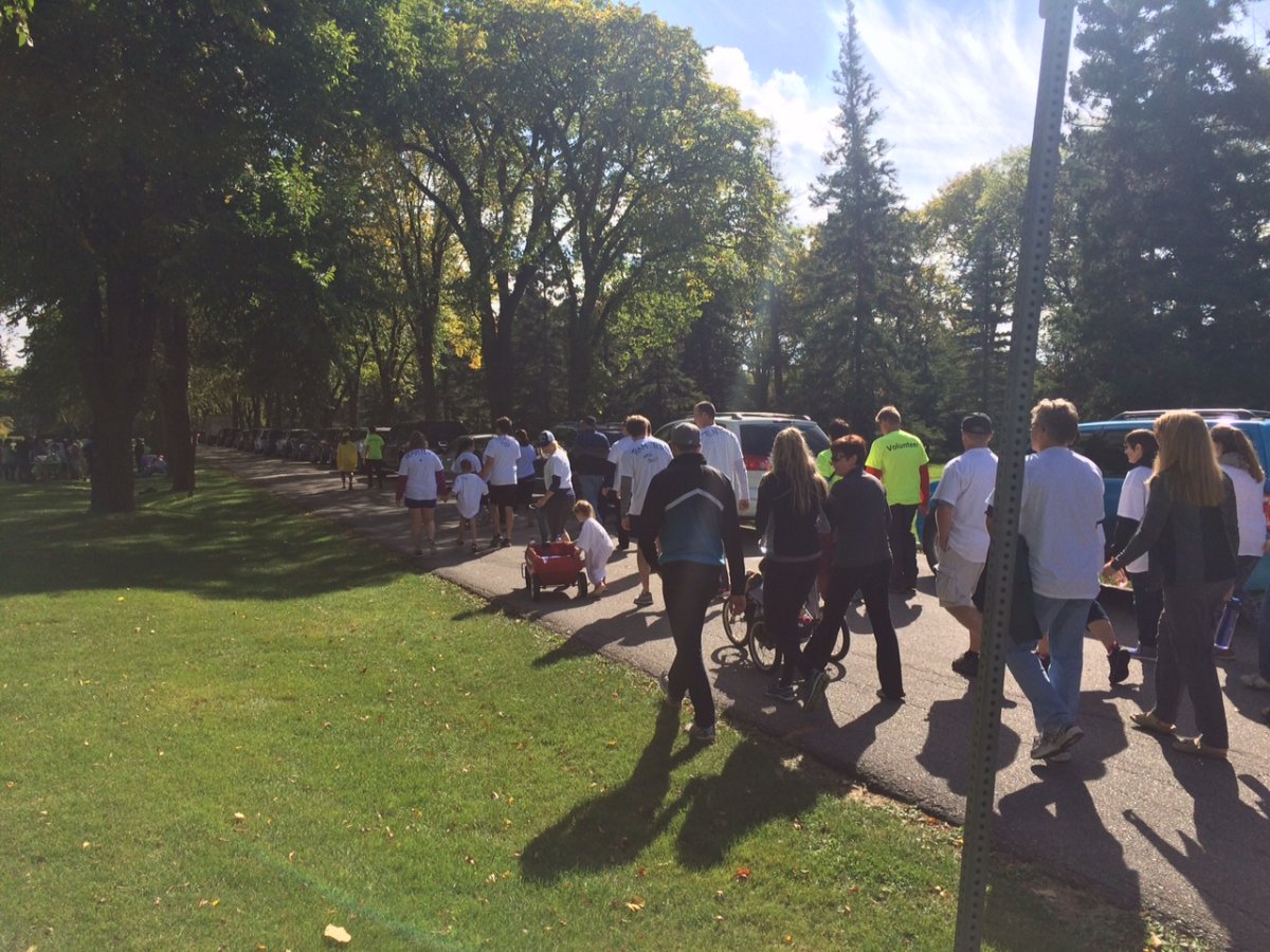 The Bladder Cancer Canada Awareness Walk took over Assiniboine Park on Sept. 27.