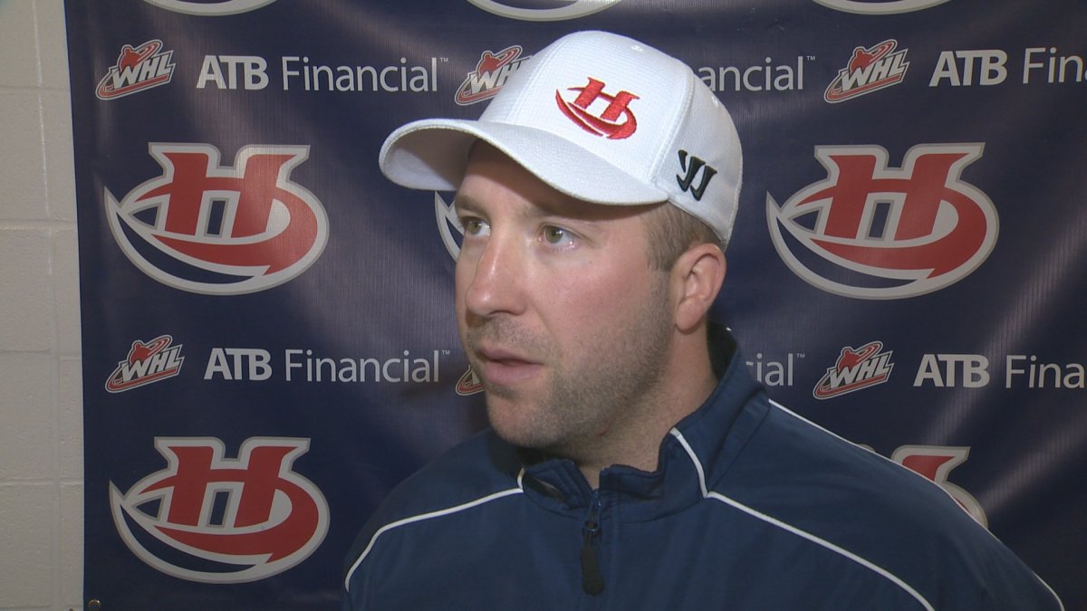 Lethbridge Hurricanes Head Coach Brent Kisio speaks to the media about the upcoming WHL season. 