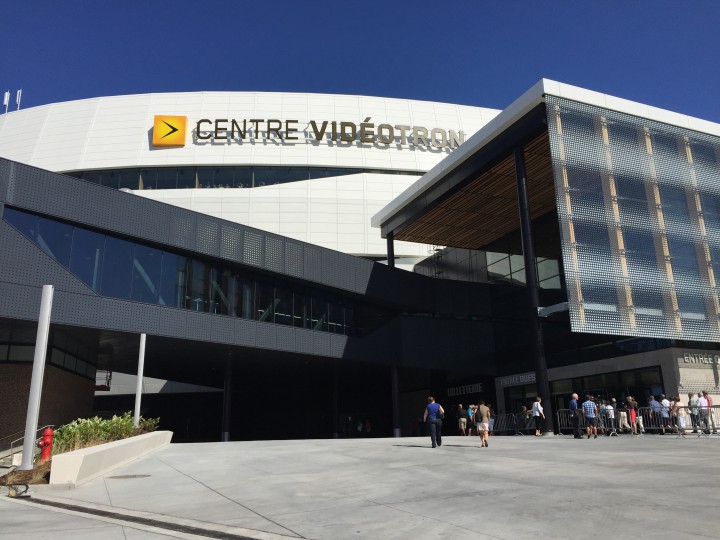 The Videotron Centre is open to public visitation, Thursday, September 3, 2015.