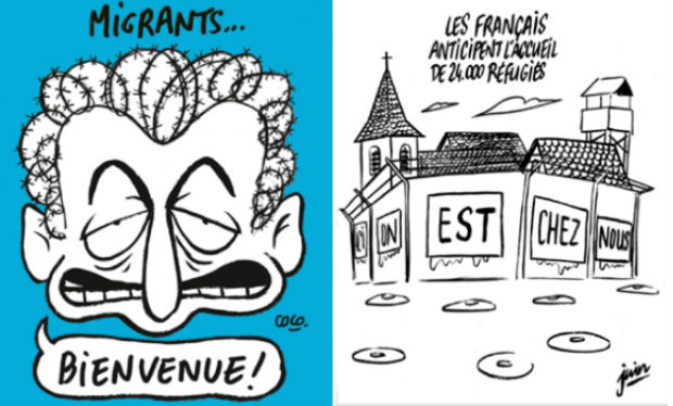 ‘Charlie Hebdo’ criticized for Alan Kurdi, refugee crisis cartoons - image