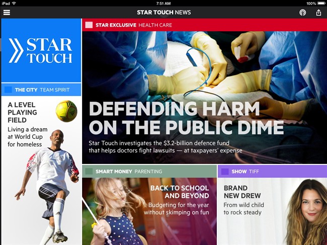 Toronto Star to shutter underperforming tablet app, lay off thirty - image