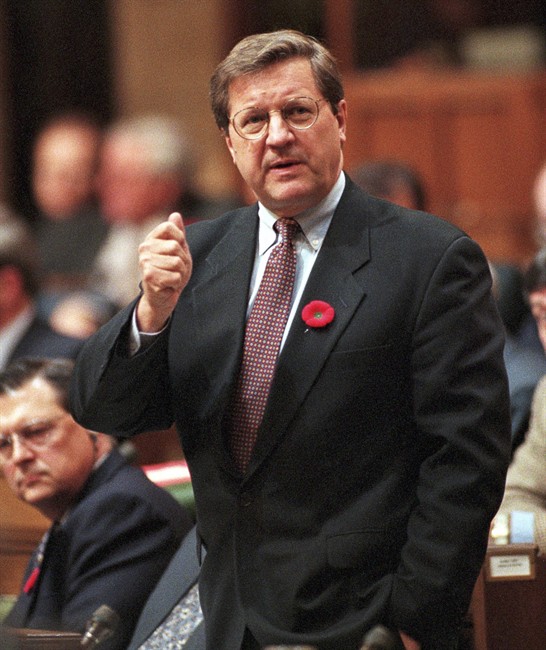 Lloyd Axworthy in his role as Foreign Affairs Minister back in the mid-90s.