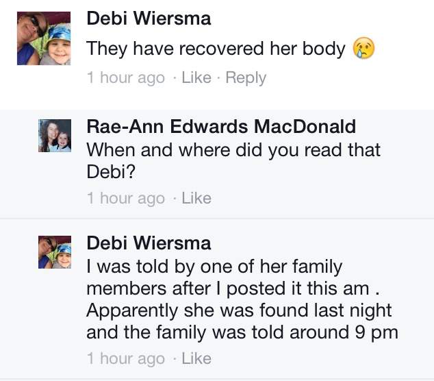Family fears missing Alberta woman is dead - image