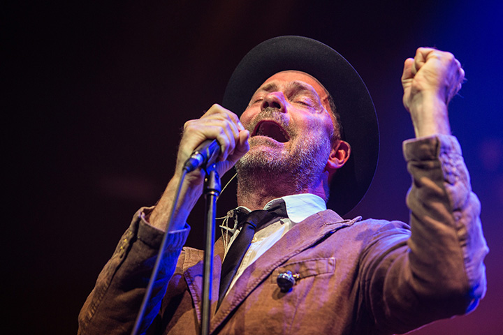 The Tragically Hip performs at Caesars Windsor in Windsor, Ontario.