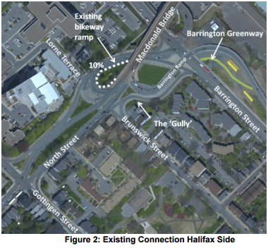 Several options being proposed for Macdonald bridge bike lanes - image