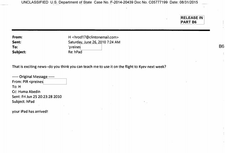Clinton wanted update on gefilte fish and other things from now-public emails - image