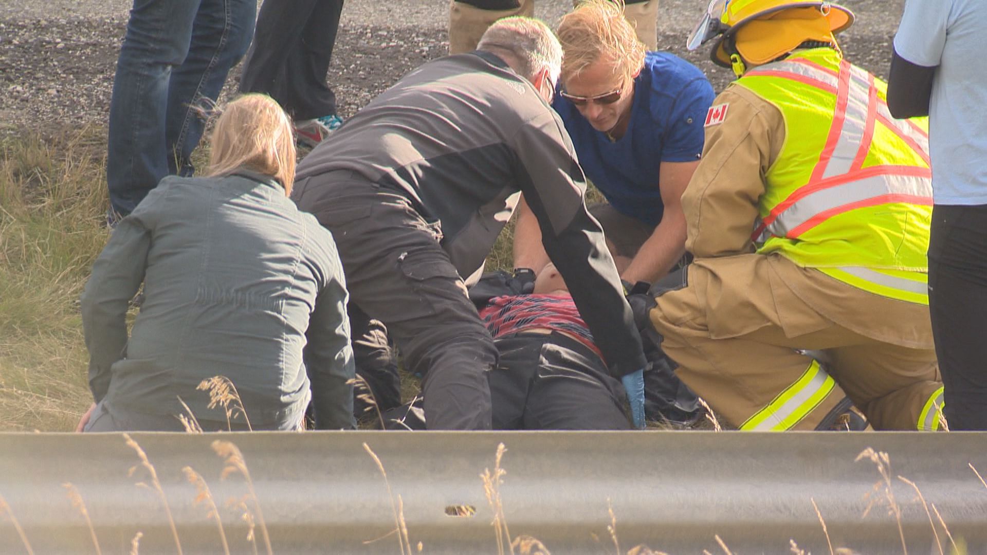 Serious Motorcycle Crash West Of Calgary Sends One Man To Hospital ...