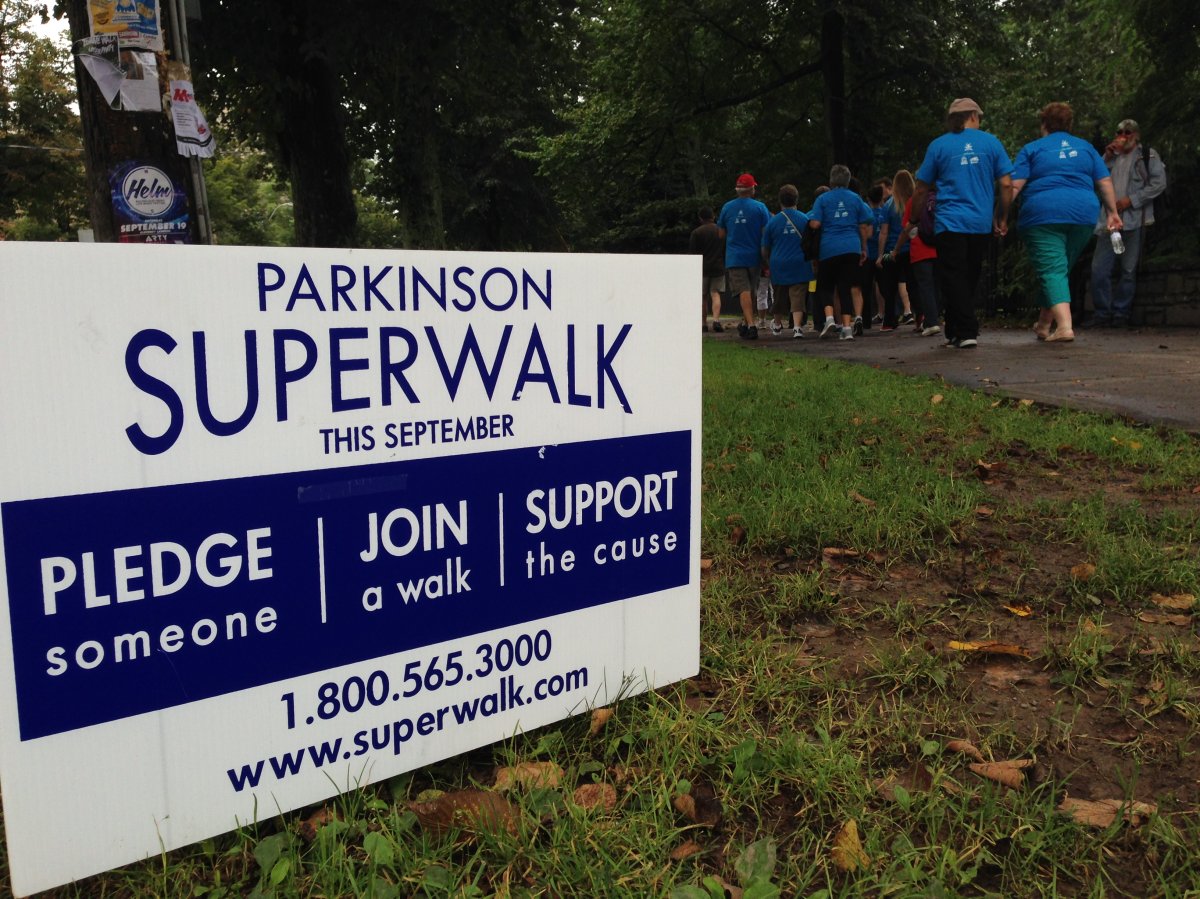 Hundreds of people came together Saturday for the annual Parkinson Superwalk in Halifax. 