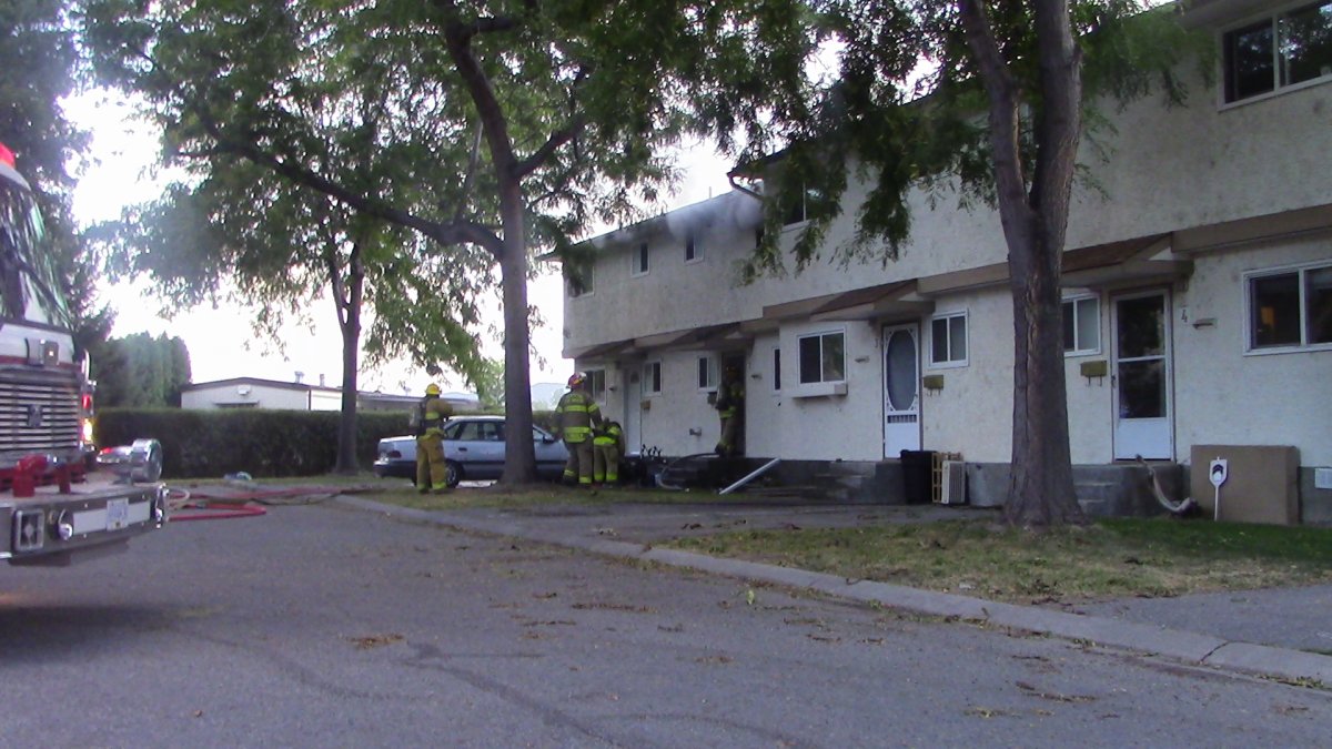 Penticton Fire Department battle blaze at housing complex - Okanagan ...