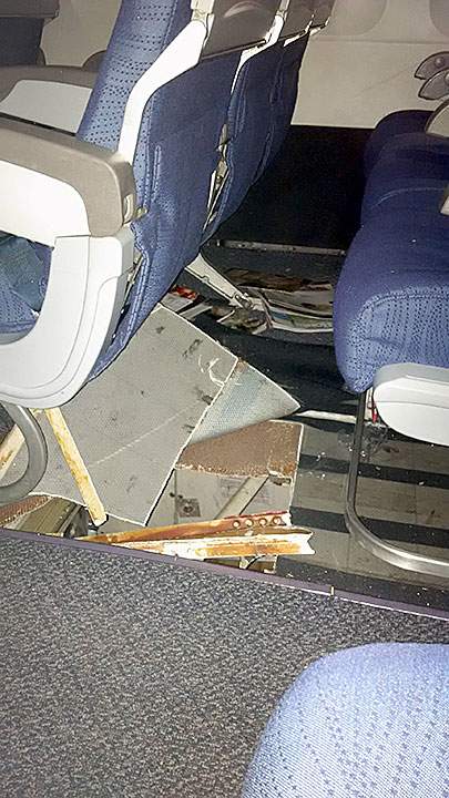 AC624 interior floor