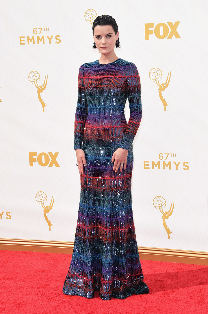 Actress Jaimie Alexander attends the 67th Annual Primetime Emmy Awards at Microsoft Theater on September 20, 2015 in Los Angeles, California.
