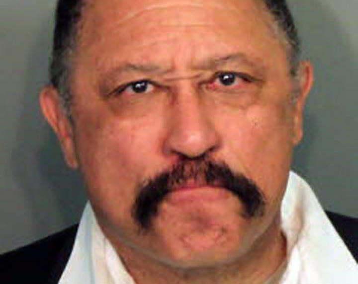Judge Joe Brown, is picturd in a Tennessee booking photo released on March 24, 2014. 