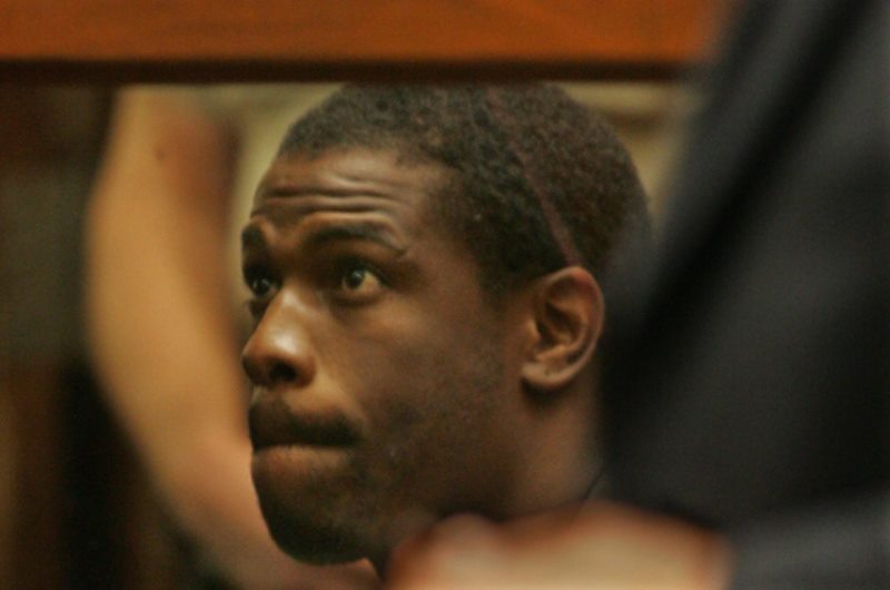 In this June 2, 2005, file photo, former NFL running back Lawrence Phillips is arraigned in Superior Court in the Foltz Criminal Courts Building in Los Angeles. 