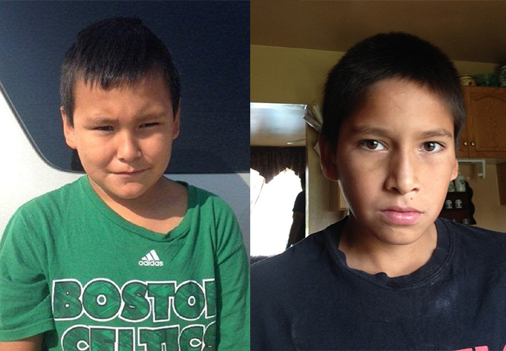 Two boys who disappeared from the Lundar area Sunday have been found safe.