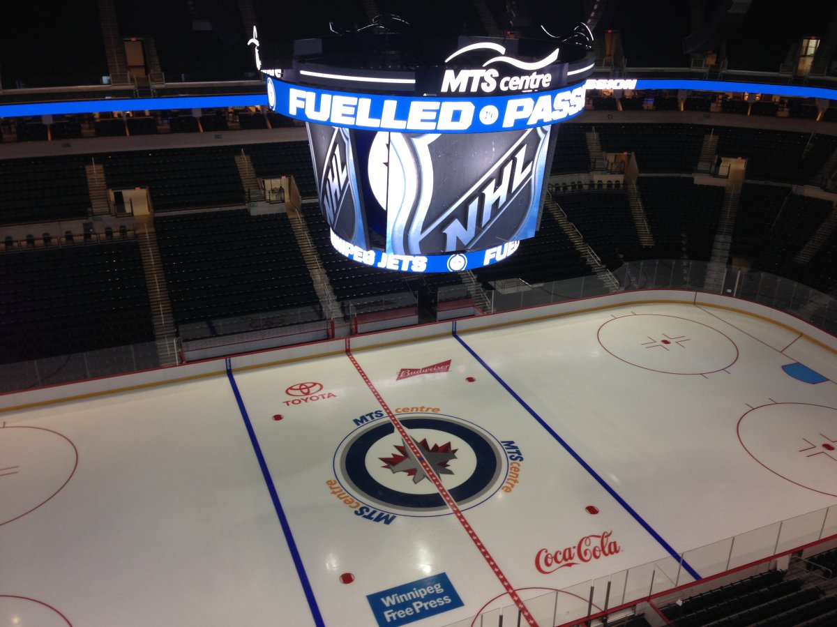 MTS Centre shows off their new upgrades. 