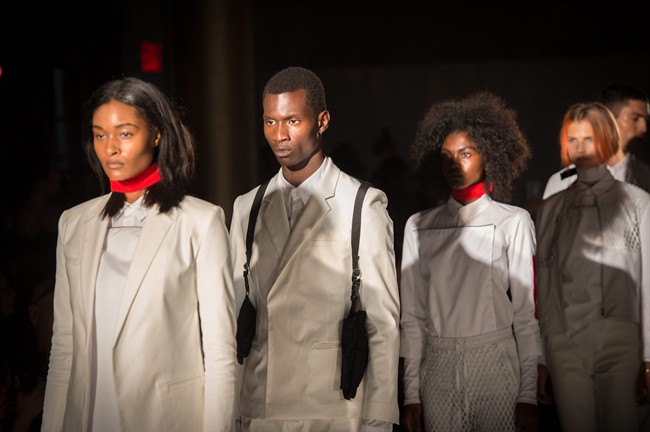 Fashion Week show moves crowd with police brutality focus