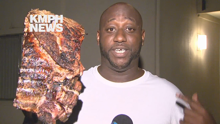 ‘I didn’t want to let my ribs burn’: Man rescues slab of BBQ ribs ...