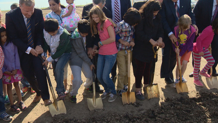 The sound of construction will soon be heard in some Saskatoon, Martensville and Warman neighbourhoods as officials break ground on new joint-use schools.