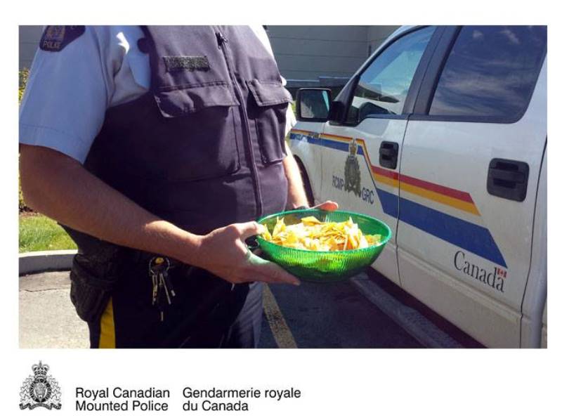RCMP posted this picture after hearing about an underage party in Lumsden, SK. 